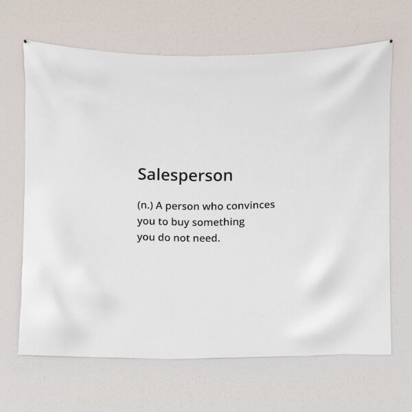 Item preview, Salesperson Dictionary Definition designed and sold by Pietopia.