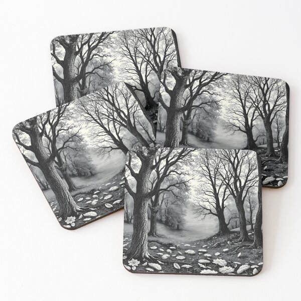 Item preview, The Four Seasons Pattern #16 designed and sold by Kaleidoscope Print.