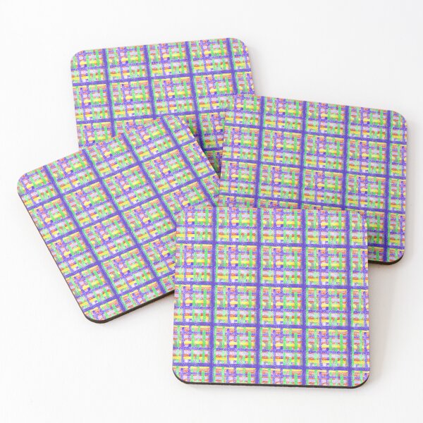 Item preview, Stained Glass Checkers Stained Glass Gingham Hand drawn designed and sold by Victoria Rose.