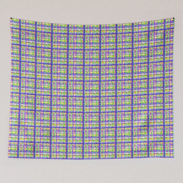 Item preview, Stained Glass Checkers Stained Glass Gingham Hand drawn designed and sold by Victoria Rose.