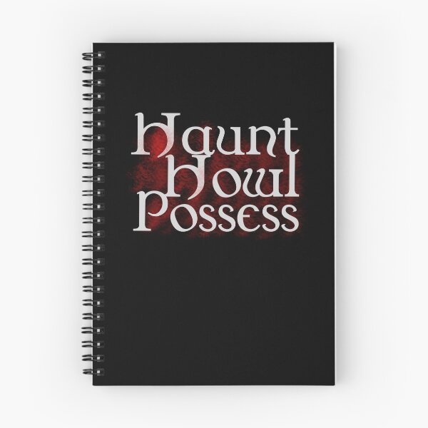 Item preview, Haunt Howl Possess designed and sold by LeatherRebel75.