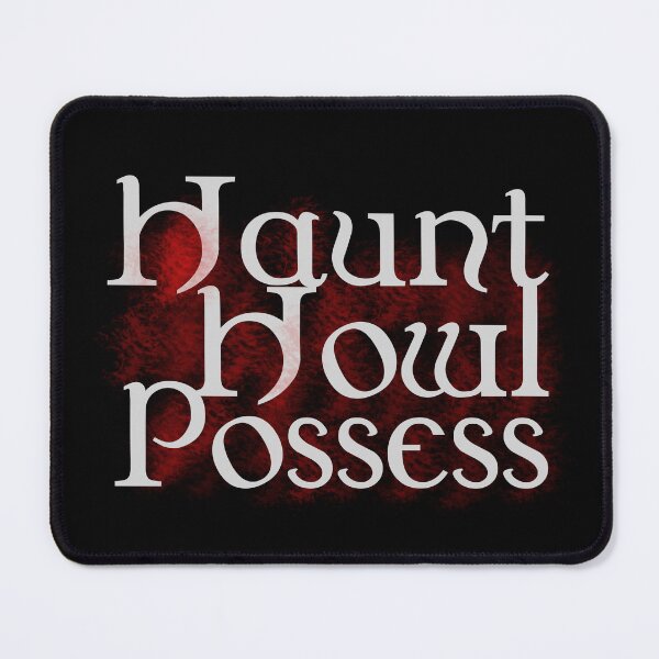 Item preview, Haunt Howl Possess designed and sold by LeatherRebel75.
