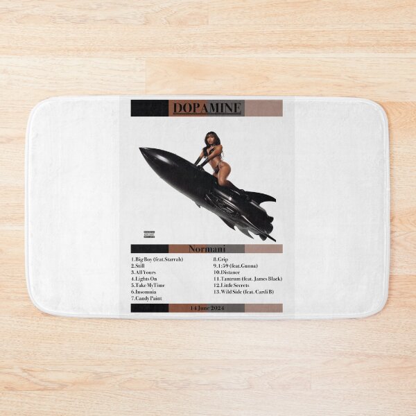 Item preview, Dopamine normani album cover with tracklist designed and sold by Tinybluebird.