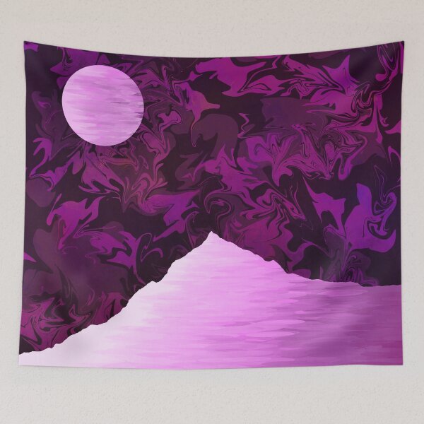 Aperçu de l'œuvre Sommet violet créée et vendue par LTDigital.