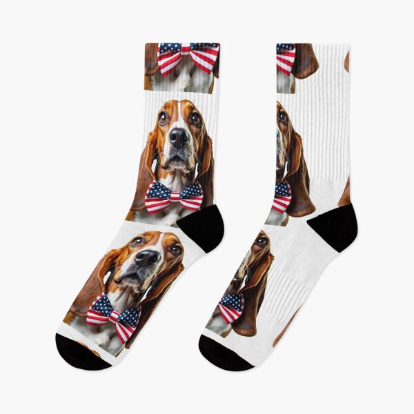 Item preview, Funny cool Afghan Hound dog wearing a USA flag bow tie designed and sold by LazyOwlStore.