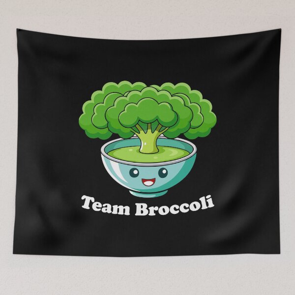 Item preview, Team Broccoli - Vegan Broccoli Lover designed and sold by crenaviolena.