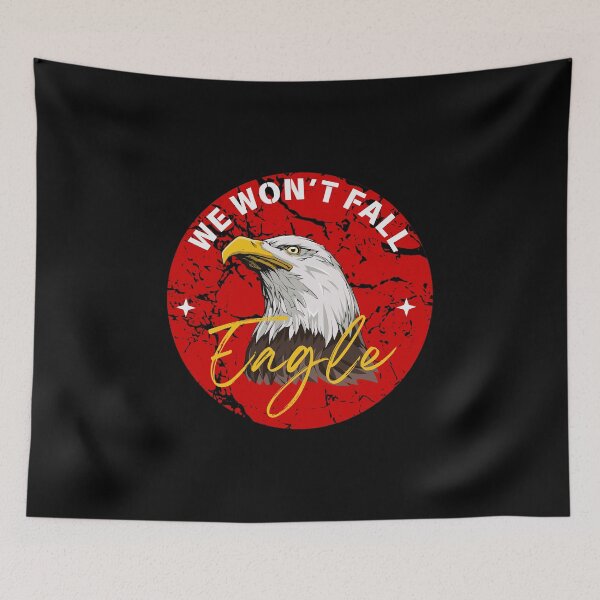 Item preview, Strength and Resilience with a Majestic Eagle: We Won't Fall Design designed and sold by Colorful-Garden.