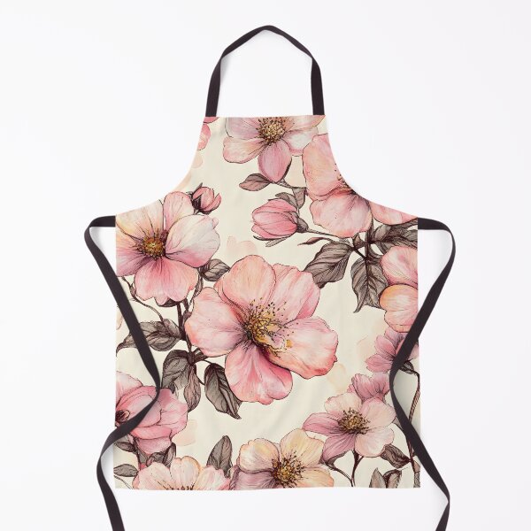Item preview, Vintage Oriental Flower Pattern designed and sold by Quijote-.