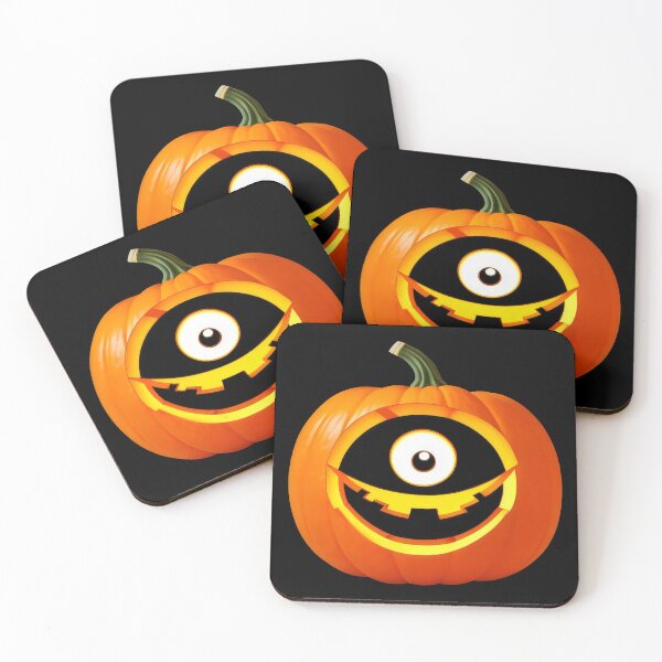 Item preview, Cyclops Jack-o'-Lantern with Glowing Eye Halloween Pumpkin Design designed and sold by Prime-Studio.