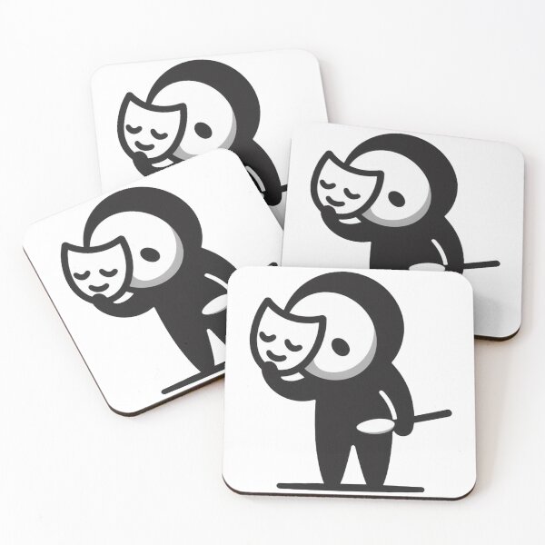 Item preview, Masked Identity Minimalist Black White designed and sold by PreXezzz.