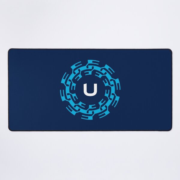 Item preview, Futuristic Tech Ring with Letter U emblem designed and sold by rasagamastore.