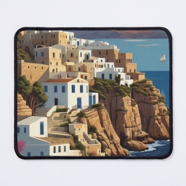 Item preview, 109 Cyclades Islands, Greece Poster Design designed and sold by Alexis Art Collection.