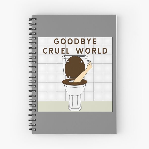 Item preview, Goodbye cruel world designed and sold by ALF2023.