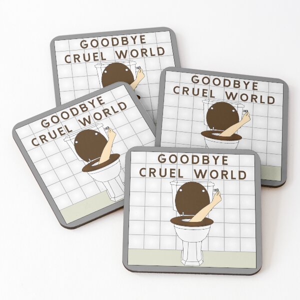 Item preview, Goodbye cruel world designed and sold by ALF2023.