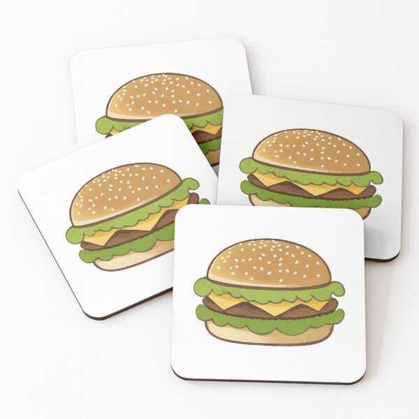 Item preview, Einfacher Burger im minimalistischen Stil designed and sold by BysonDesigns.