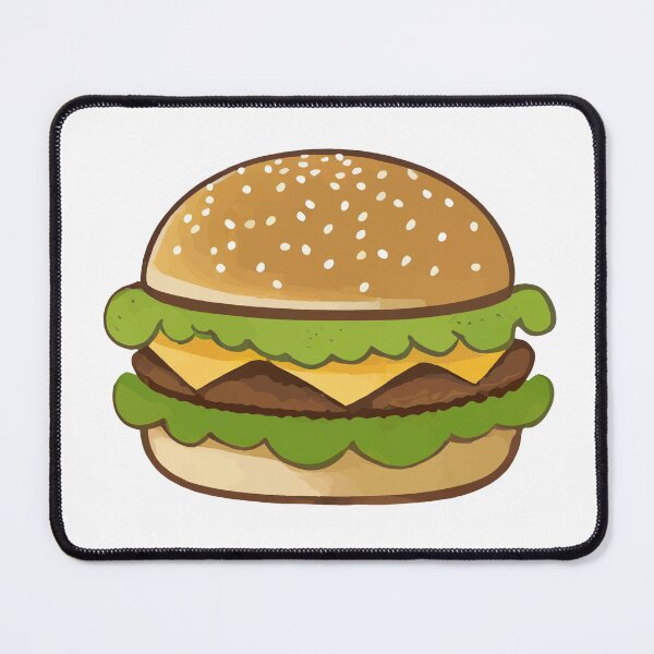 Item preview, Einfacher Burger im minimalistischen Stil designed and sold by BysonDesigns.