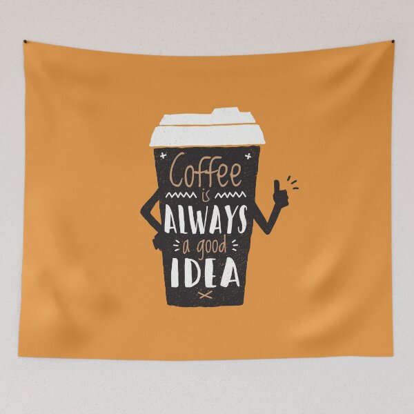 Item preview, Coffee is Always a Good Idea | Thumbs Up Styrofoam Cup Design designed and sold by TurtleDojo.