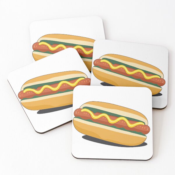 Item preview, Simpler Hotdog im minimalistischen Stil designed and sold by BysonDesigns.