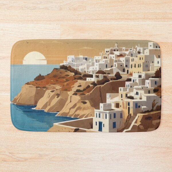 Item preview, 111 Cyclades Islands, Greece Poster Design designed and sold by Alexis Art Collection.