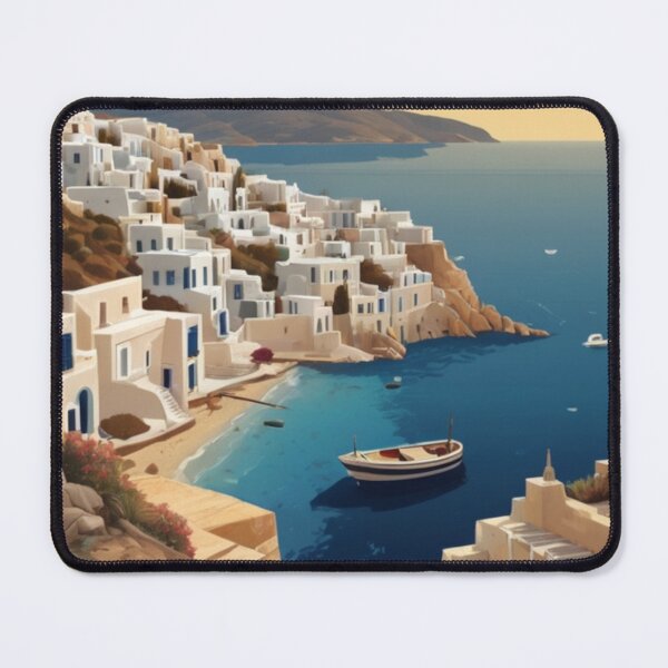 Item preview, 112 Cyclades Islands, Greece Poster Design designed and sold by Alexis Art Collection.
