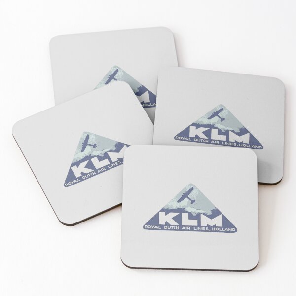 Item preview, Royal Dutch Airlines (KLM) Vintage Label designed and sold by FutureTraveller.