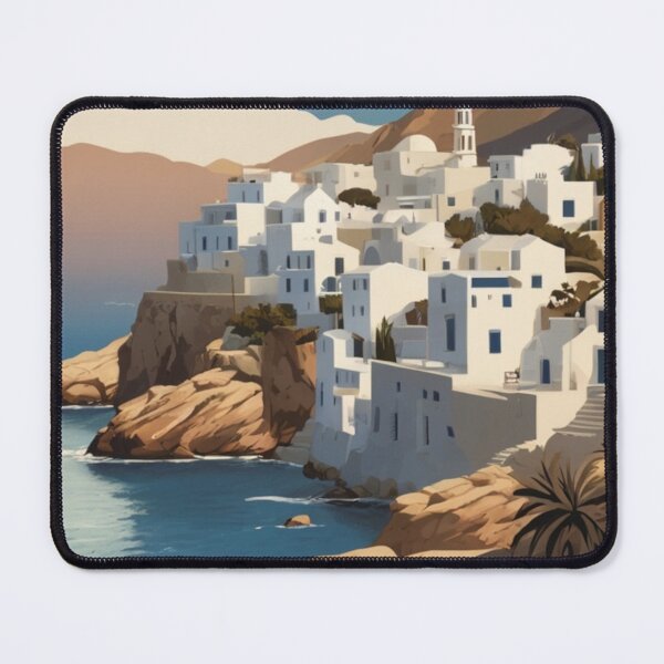 Item preview, 113 Cyclades Islands, Greece Poster Design designed and sold by Alexis Art Collection.