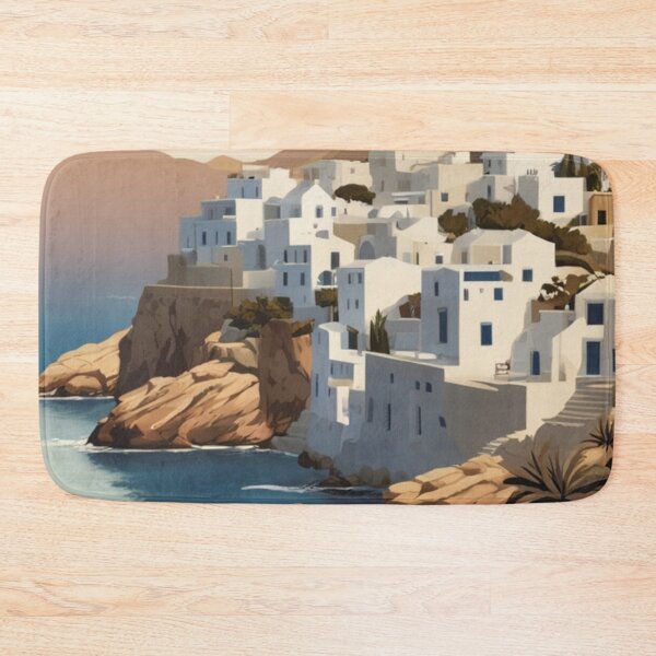 Item preview, 113 Cyclades Islands, Greece Poster Design designed and sold by Alexis Art Collection.
