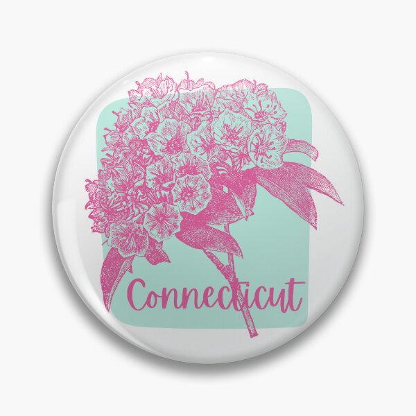 Item preview, Connecticut State Flower Mountain Laurel Classic T-shirt Sticker designed and sold by ThinkNature!.