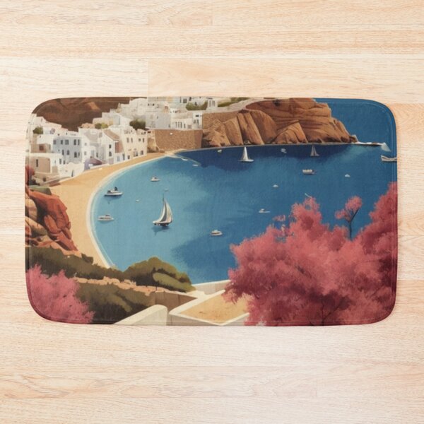 Item preview, 114 Cyclades Islands, Greece Poster Design designed and sold by Alexis Art Collection.