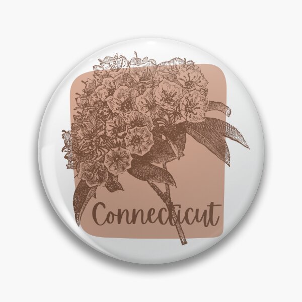 Item preview, Connecticut State Flower Mountain Laurel Classic T-shirt Sticker designed and sold by ThinkNature!.
