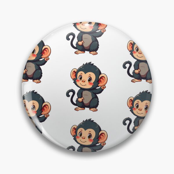 Item preview, Funny and Cute Anime Macaque designed and sold by ThreeftlyPicks.