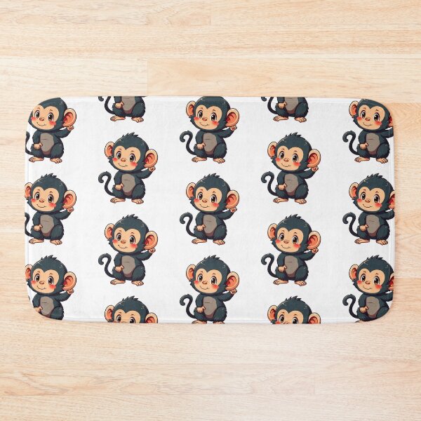Item preview, Funny and Cute Anime Macaque designed and sold by ThreeftlyPicks.