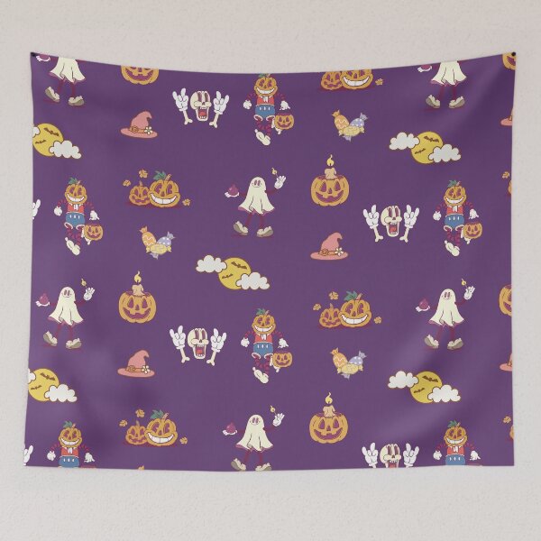Item preview, halloween retro cartoon cute designed and sold by miss madison creates.