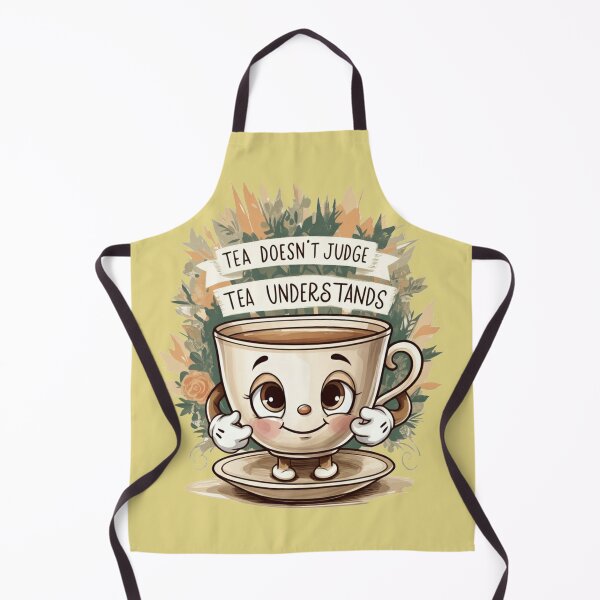 Item preview, Tea doesn't judge designed and sold by BlackCoralArt.