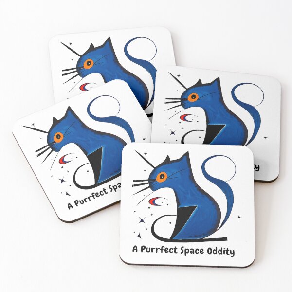 Item preview, A Purrfect Space Oddity designed and sold by Art-Sarcasm.