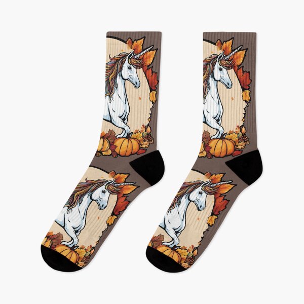 Item preview, Unicorn and the pumpkins designed and sold by All-About-Life.