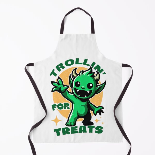 Item preview, Trollin' For Treats: A Goblin's Green Gleam designed and sold by SplashTastic.
