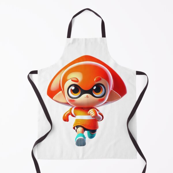 Item preview, Adorable Running Cartoon Squid Character designed and sold by Little Care Studio.