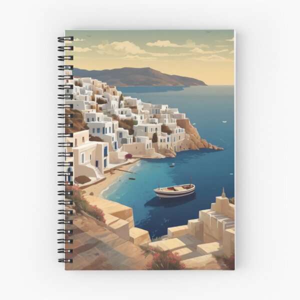 Item preview, 112 Cyclades Islands, Greece Poster Design designed and sold by Alexis Art Collection.