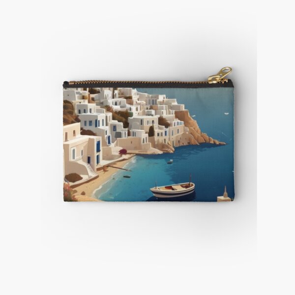 Item preview, 112 Cyclades Islands, Greece Poster Design designed and sold by Alexis Art Collection.