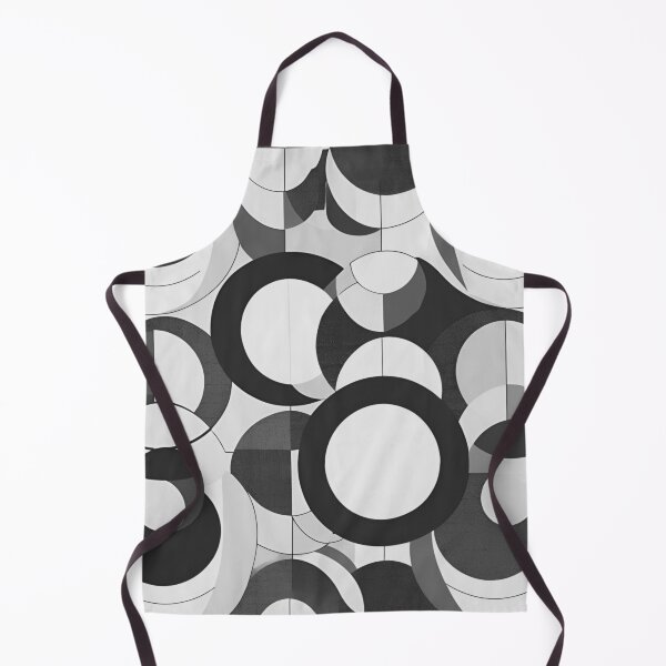Item preview, Retro Black and White Abstract Bauhaus Design designed and sold by TribalioDesigns.