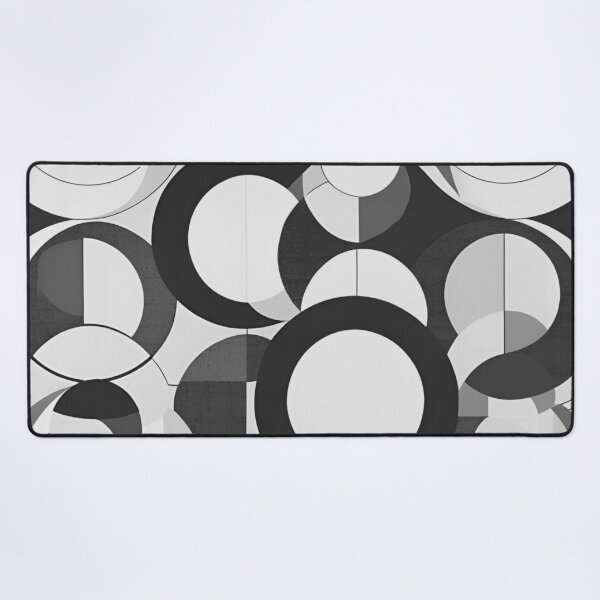 Item preview, Retro Black and White Abstract Bauhaus Design designed and sold by TribalioDesigns.
