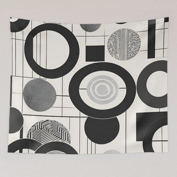 Item preview, Minimalist Abstract Bauhaus Design designed and sold by TribalioDesigns.