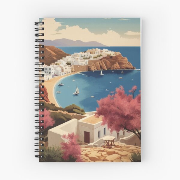Item preview, 114 Cyclades Islands, Greece Poster Design designed and sold by Alexis Art Collection.