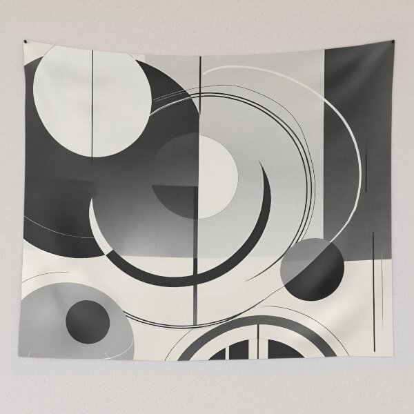 Item preview, Bauhaus Inspired Minimalist Abstract Design designed and sold by TribalioDesigns.