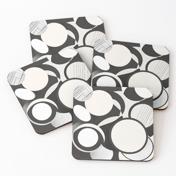Item preview, Modern Black and White Retro Bauhaus Design designed and sold by TribalioDesigns.