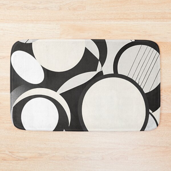 Item preview, Modern Black and White Retro Bauhaus Design designed and sold by TribalioDesigns.