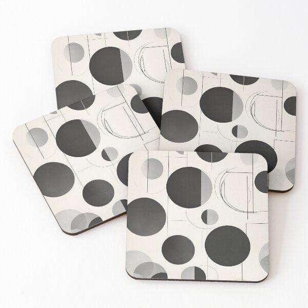 Item preview, Abstract Geometric Bauhaus Retro Design designed and sold by TribalioDesigns.