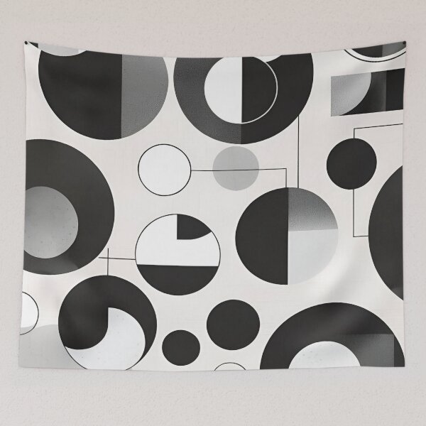 Item preview, Abstract Bauhaus Retro Design designed and sold by TribalioDesigns.