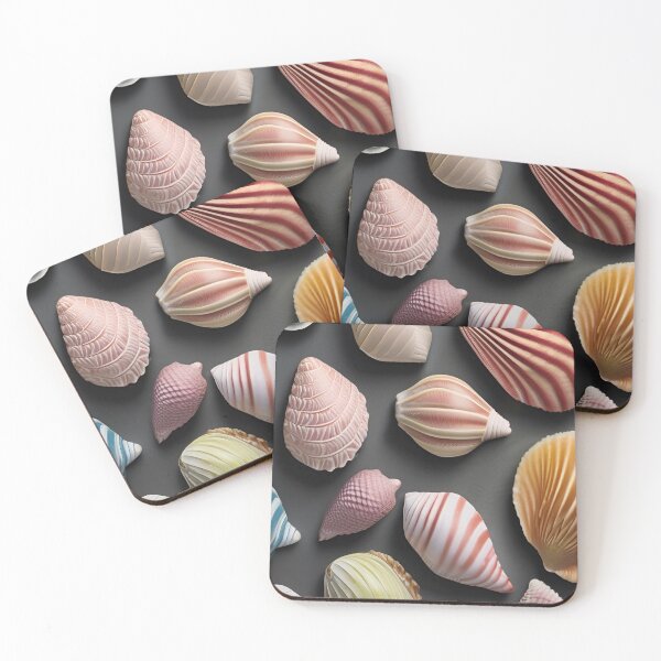 Item preview, collection of intricately detailed seashells designed and sold by InezPhotography.